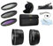 Deluxe All In Lens Kit For CANON VIXIA HF R82, HF R80, HF R800, HF R700, HF R72, HF R70 Camcorder Includes HD .43x Wide Angle Lens + 2.2x Telephoto Lens + 3 Piece Filter Kit (UV, CPL, FLD) + Much More