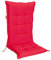 Madison 7MONLB220 Auflage Panama, 75% Baumwolle 25% Polyester, 100 x 50 x 8 cm, rot
