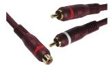 Doubleur RCA Câble Audio 2 fiches RCA 1 prise RCA GBC 14.1509.00