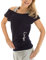 Winshape Damen Dance-Shirt WTR12 Freizeit Fitness Workout T, Night-Blue, S