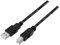 AISENS A101-0005 - Cable USB 2.0 Impresora de 1 m, Color Negro