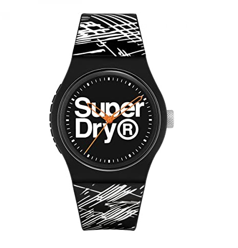 Superdry URBAN Etch Herren Armbanduhr Kunststoff/Silikon 38 mm
