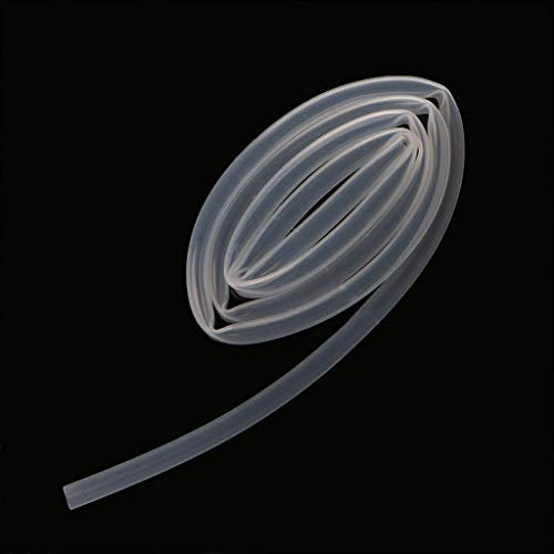BELTI 6mm ID x 8mm OD Tube de Silicone de qualité Alimentaire Tuyau Flexible 1m Transparent