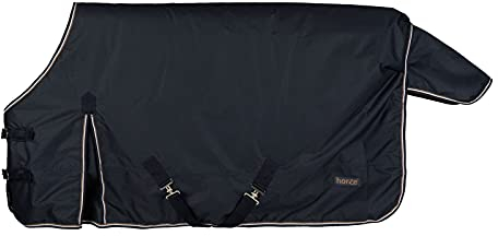 HORZE Glasgow Pony Regendecke, 300g, Blau, 85