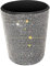 ihreesy Bling Car Garbage Trash Can,Glitter Diamond Trash Container Hanging Garbage Bin Multifuntional Organizer Storage Box Universal Dustbin Garbage Container,White