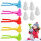 KOIROI 5 Stück Schneeball Former, Winter Schneeball Maker, Sandball Schneeball Clip, verschiedenen Formen, Schnee Sand Spielzeug für Jungen Mädchen Spaß für Winter Schnee Strand (B)