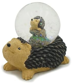 Glitzerkugel Igel Schneekugel Tier Tiere Schneekugeln Herbst
