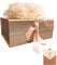 Rose Gold Geschenkbox, Geschenkkarton mit Magnetisch Deckel und Schleife für Hochzeiten, Weihnachten, Geburtstage, Jubiläen Geschenkverpackung Box