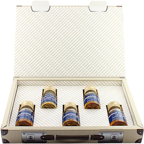 World of Whisky Tasting Geschenkset 5x30ml- Best of Scotch Whisky 43,2% - Tasteventure