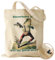 Miss Adola Tragetasche für Damen und Mädchen, ästhetische Canvas-Tragetasche mit Tasche, inspiriertes Geschenk, wiederverwendbar, lässige Tasche für Arbeit, Einkaufen, Cowboy-Frosch