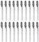 Swiixxer 20Pcs Reciprocating Jigsaw Blade T101AO T-Shank Multi Jig Saw Blades for Wood Plastic Cutting Disc