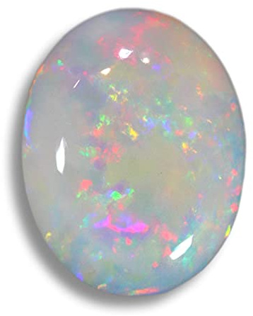 INDIA MADE 9,5 Ratti Opal (8,8 Karat) Stein und zertifiziert von Gli Opel-Edelstein, unbeheizt und unbehandelt, für Damen und Herren - B0C191C8MY