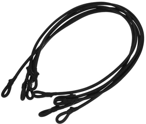 ABOOFAN 5 Stück Elastische Bungee Seile für Trampoline Hochleistungs Gummiseile aus Nylon und Latex Leicht und Kompakt Passend für Verschiedene Trampolingrößen