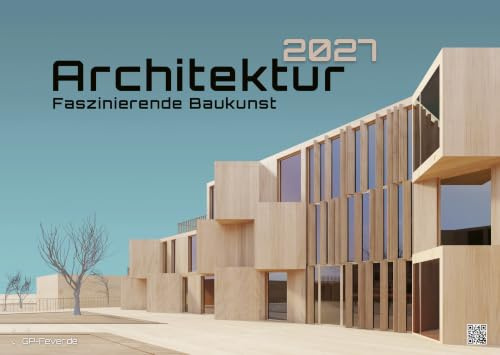 Architektur Kalender 2027 - faszinierende Baukunst-Meisterwerke, extragroß DIN A2 (ca. 60cm x 42cm) - Premium Wandkalender