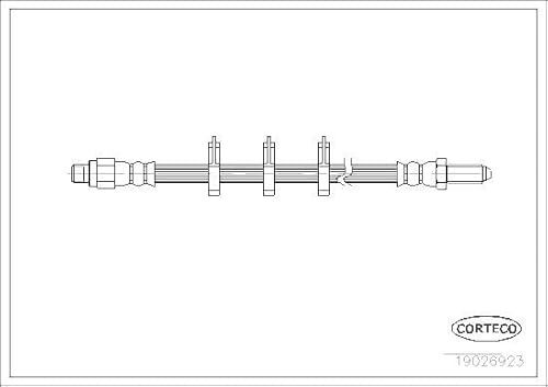 Corteco 19026923 Bremsschlauch