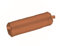 ALASSIO 43147 Schlamperrolle aus echtem Leder, Stiftetui braun, Schlamper ca. 21 x 6 cm, Schlampermäppchen rund, Etui für Schreibgeräte, Faulenzer mit Reißverschluss