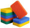 Clean Silicone Scrubber Foam Pack de 8, esponja de silicona de colores, cepillo de silicona reutilizable y lavavajillas