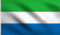 DMSE Flagge Sierra Leone, 90 x 150 cm, 100 % Polyester, 100 D
