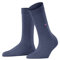 Burlington Damen Socken Lady W So Baumwolle einfarbig 1 Paar, Blau Light Jeans 6662, 36-41