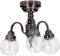 SPYMINNPOO Puppenhaus Kronleuchter Im Ma?stab 1:12, Hohe Simulation Handarbeit Mini Haus DIY Zubeh?r Exquisite Retro Miniatur Dekoration Licht Sportinggoods Puppenzubeh?r Sportinggoods Puppenzubeh?r