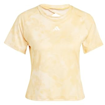 Adidas Damen Train Essentials AOP Flower Tie-dye Tee T-Shirt