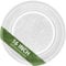 Gemroom Plato de vidrio para microondas de 16 pulgadas para GE, Samsung, Frigidaire de repuesto de 16 pulgadas, plato giratorio de vidrio para microondas