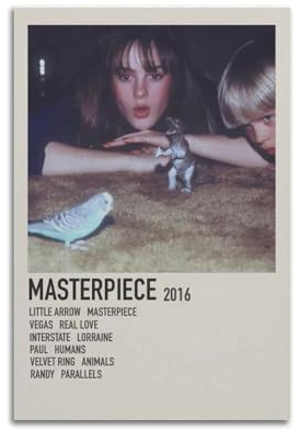 nshdahns Poster, Motiv: Big Thief Meisterwerk, Vintage-Kunst, Raumdekoration, ästhetisches Schlafzimmer-Poster für Schlafzimmer, 20 x 30 cm, ungerahmter Stil