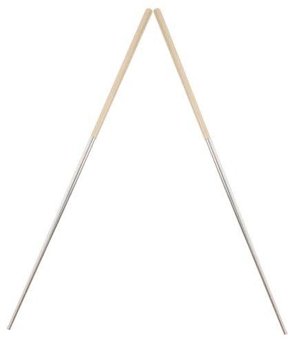 Ciieeo Palillos Chinos Reutilizables Acero Inoxidable Para Ollas Calientes y Barbacoas