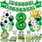 Cumpleaños Futbol 8 Años, Vajilla Cumpleaños Futbol, Decoracion Cumpleaños, Futbol Globos Platos Vasos Servilletas, para Decoracion Fiesta Infantiles