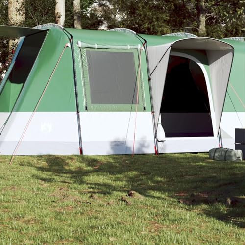 Xichuzi Tunnelzelt 4 Personen Grün Wasserdicht, Caming Zelt, Camping Tents, Camping-Zelt - 94628