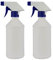 2 piezas de 500 ml de botellas de plástico a prueba de fugas, pulverizadores de usos múltiples vacíos para productos químicos de limpieza, jardinería, peinado, soluciones desinfectantes y de bri