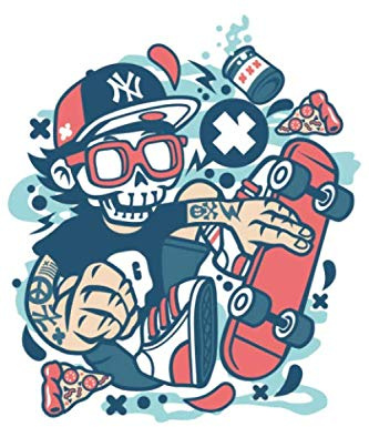 Skater Skateboarding: Wochenplaner Dezember 19 bis Januar 21 - 1 Woche auf einen Blick - DIN A5 Monatsplaner Terminplaner Checklisten & Notizen ... Skaten Skateboard Sk8 Sport Ollie Cool Witzig