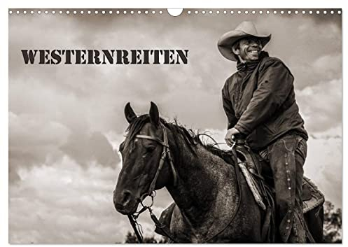 Westernreiten (Wandkalender 2025 DIN A3 quer), CALVENDO Monatskalender