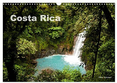 Costa Rica (Wandkalender 2025 DIN A3 quer), CALVENDO Monatskalender: Traumstrände und Natur in Mittelamerika (CALVENDO Natur)