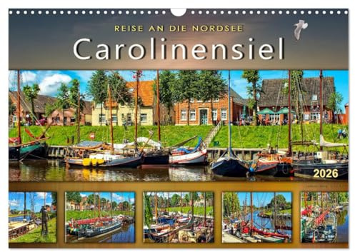 Reise an die Nordsee - Carolinensiel (Wandkalender 2026 DIN A3 quer), CALVENDO Monatskalender: Der Fotokünstler Peter Roder nimmt Sie mit auf eine ... Carolinensiel an der Nordsee. (CALVENDO Orte)