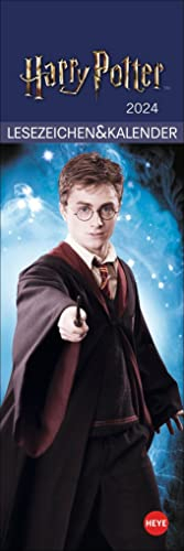 Heye Harry Potter Lesezeichen & Kalender 2024: 12 Kunststoff- & Kunstleder-Lesezeichen als kleine Aufmerksamkeit zu Weihnachten für echte Fans