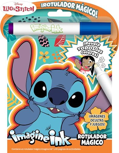 Lilo & Stitch. Rotulador mágico: Libro de colorear y actividades con rotulador mágico (Disney. Lilo & Stitch)