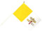 Stockflagge Vatikan - 30 x 45 cm