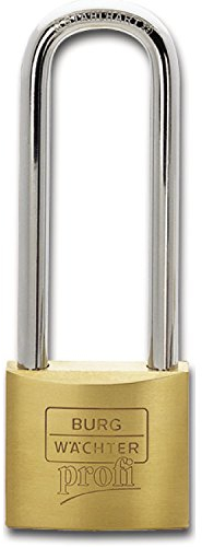 Burg-Wächter 116HB 40 45 Vorhangschloss 116 Profi, verschiedensperrend, Bügelhöhe 45mm, Breite 40mm, B H