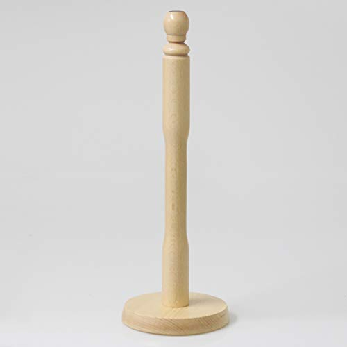 apollo THE HOUSEWARES BRAND Apollo Beech Towel Holder, Wood, Wooden, 35 x 12 x 12 cm