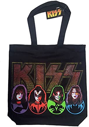 Kiss - Einkaufstasche Faces & Logo