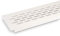 SOTECH Lüftungsgitter Lochblech 484 x 60 mm Weiß (RAL9003) Lochgitter Stegblech
