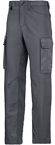 Snickers 68005800092 Size 92 Service Trousers - Steel Grey