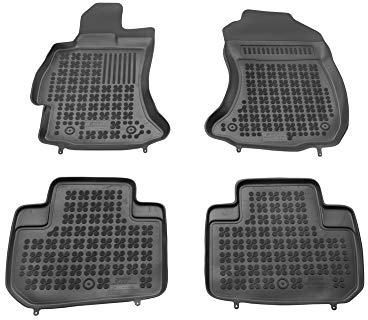 MTM Gummimatten für Subaru Forester IV (SJ) 02.2013- Passform, Fussmatten mit hohem Rand 5 cm, cod. 3D 5697