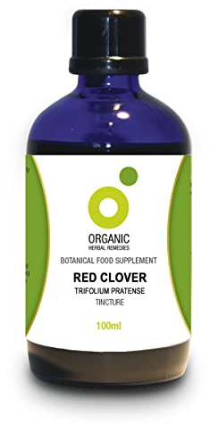 Organic Herbal Remedies Red Clover Tincture, 100 ml
