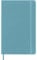 Moleskine Classic Notizbuch, Weißes Papier, Harter Einband und Gummibandverschluss, Large-Format 13 x 21 cm, Farbe Reef Blue, 240 Seiten