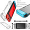 HOUSON Case Cover protettiva per Nintendo Switch, trasparente, antiurto e anti-graffio, adatta per Nintendo Switch