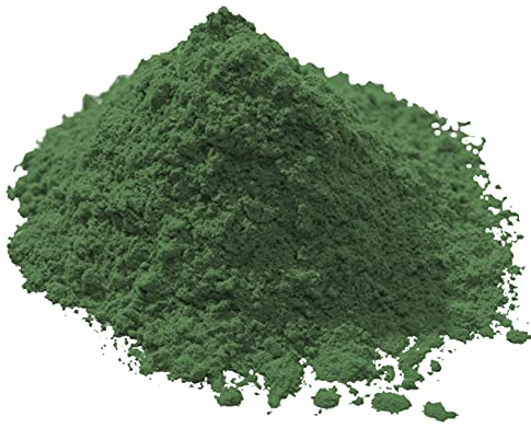 CAIRCON Eisenoxid Pigmentpulver Trockenfarbe Oxidfarbe für Beton Epoxidharz Putz - Grün 25Kg (5x5Kg)