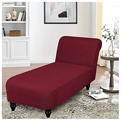 Stretch Relaxliege Schonbezug Chaiselongue Schonbezüge Liegesessel Bezug/Husse Modern Relaxsessel Liegestuhl Sofabezug Schonbezug rutschfest (Color : H)