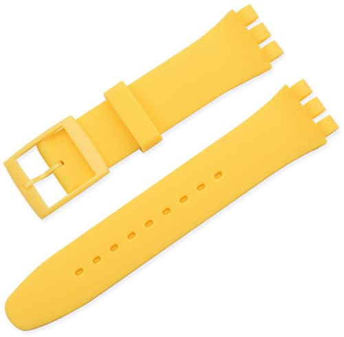 BBZ 20MM Silikonband kompatibel mit Swatch Watch strap